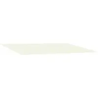 vidaXL Tissu de remplacement pour store, couleur crème, 400 x 200 cm, polyester