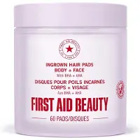 First Aid Beauty Ingrown Hair Pads patchs exfoliants pour poils incarnés 60 pcs