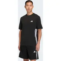 Adidas Workout Essentials Feelready 3 Stripes Short Sleeve T-shirt Noir S Homme