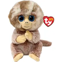 TY Beanie Babies Bellies Stubby Monkey, 15cm