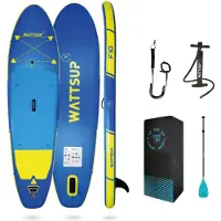 Wattsup F10 SUP Board Stand Up Paddle Surf-Board Paddle ISUP 305x81cm
