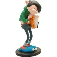 Plastoy Gaston Lagaffe : Figurine Gaston avec des documents importants