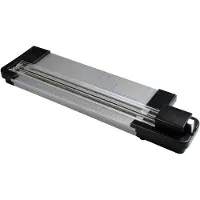 Monolith Rollenschneider OC50R3 schwarz/silber DIN A4 (10 feuilles, A4), Massicot, Noir, Argent