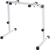 K&M 18820 Omega Pro Table Style Keyboard Stand White