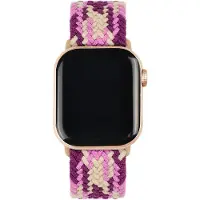 IDEAL OF SWEDEN Soft Braid Watch Band Apple Watch | 44/45/46/49 mm - Cherry Crush