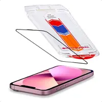 Accezz Protection d'écran en verre trempé avec applicateur - 2-pack pour Apple iPhone 17e / 16e / 15 / 14 / 13 / 13 Pro
