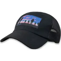 Direct Action Sunset Feed Cap - Cotton - Black