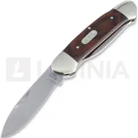Buck Couteau pliant Canoe, wood