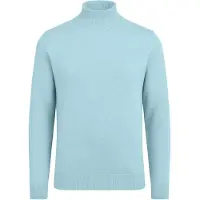 Vercate Pull-over 'No. 17' bleu clair