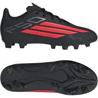 Adidas Chaussure de sport 'F50 Club' rouge foncé / noir / blanc