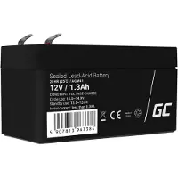 Green Cell Agm Vrla 12V 1.3Ah Maintenance-Free Battery For Alarms & Toys