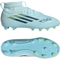 Adidas Chaussure de sport 'F50 Sparkfusion League' bleu marine / bleu clair / jaune