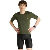 Adidas Tempo Cycling Short Sleeve Jersey Vert L Homme