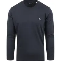 Marc O'Polo T-Shirt bleu marine / blanc