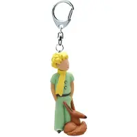 Plastoy Le Petit Prince porte-clés Le Petit Prince et le renard 13 cm, Multicolore