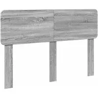 vidaXL Tête de lit, couleur Sonoma, matériau composite en bois