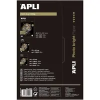 APLI Papier Photo Photobright 10x15cm
