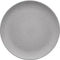 Kartell Trama Plat de Service Ø 32 cm - Lot de 4 Anthracite