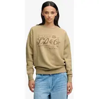 Superdry Sweat-shirt sable / marron