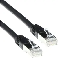 ACT ADVANCED CABLE TECHNOLOGY Noir 5 mètres de câble patch F/UTP CAT5E avec connecteurs RJ45