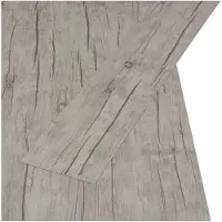 vidaXL Planches de Sol Autocollantes 32 pcs Chêne Lavé 4,46 m² PVC