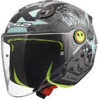 LS2 Casque Jet Junior Of622 Funny Ii Scribble Ece 22.06
