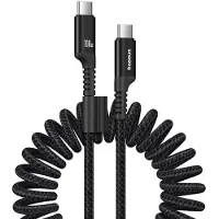 Baseus Fish-Eye 100W Usb-C to Usb-C Cable, 1M (Black)