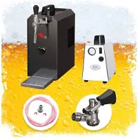 Ich-zapfe Ensemble complet - Tireuse a biere - JET 30 machine a biere, pompe a biere 1 ligne, 35 litres/h, professionnelle, KEG: sans