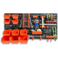 Vdd Rangement mural outils + vis mutifonctionnel 31 pièces 80 cm de large