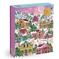 Sonstige Verlage Joy Laforme Snowcap Village 1000 Piece Foil Puzzle