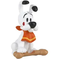 Plastoy Figurine en PVC d'Astérix, d'Idéfix et de son os, 5 cm