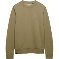 Superdry pour homme. M2014044B Sweat Classic Essential vert (M), Casuel, Coton