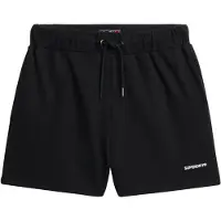 Superdry pour femme. W7110474A Short de sport noir (XS), Casuel, Coton