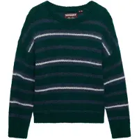 Superdry Pull-over vert / blanc