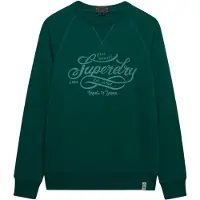 Superdry Sweat-shirt vert / vert foncé