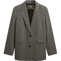 Superdry Blazer gris clair / gris foncé