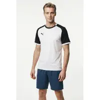 Puma T-Shirt fonctionnel 'TeamLiga26 Matchday' noir / blanc
