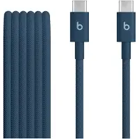 Beats by Dr. Dre Câble USB-C vers USB-C 1.5 m Bleu pour iPhone