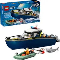 LEGO City 60456 La course-poursuite en bateau de police