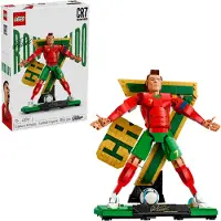 LEGO Editions 43016 Cristiano Ronaldo – Légende du Football, Figurine d'Action Jouet 3D à Exposer, Cadeau Enfants 12+