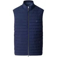 Hackett London pour homme. HM4000197 Gilet Ultra marin (S), Casuel, Polyester, Marine