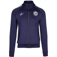 Gorilla wear Veste de survêtement 'Stratford' bleu foncé / blanc