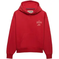 Superdry Sweat-shirt 'Heritage Hamptons' rouge / blanc