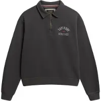 Superdry Sweat-shirt gris / gris clair / rouge