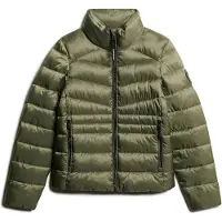 Superdry Veste d’hiver 'Fuji' vert / orange / noir