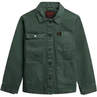Superdry Veste mi-saison 'Chore' vert foncé
