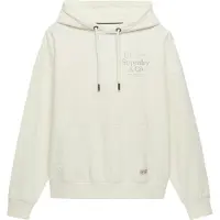 Superdry Sweat-shirt 'LUXE' crème / beige foncé
