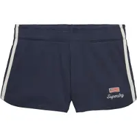 Superdry Pantalon 'Athletic Essentials' marine / blanc cassé
