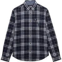 Superdry Chemise bleu / bleu marine / blanc