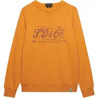 Superdry Sweat-shirt marron / orange clair